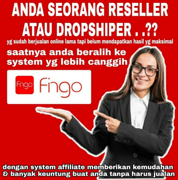Fingo Marketplace Online dengan Sistem Afiliasi untuk Para Membernya