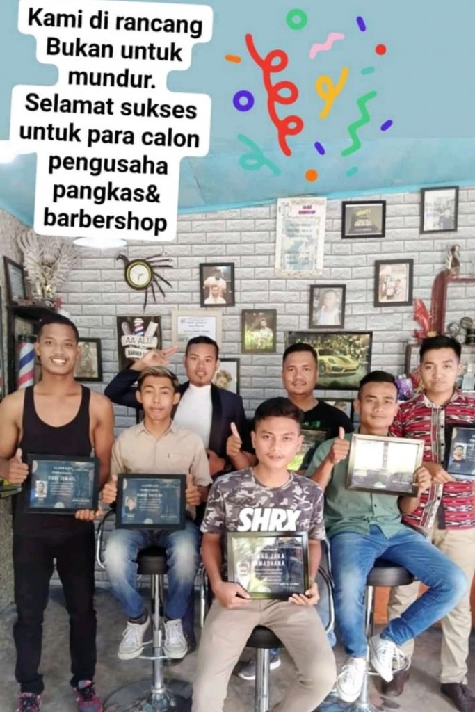 Kursus Barbershop Medan - AA Alif Barber Course